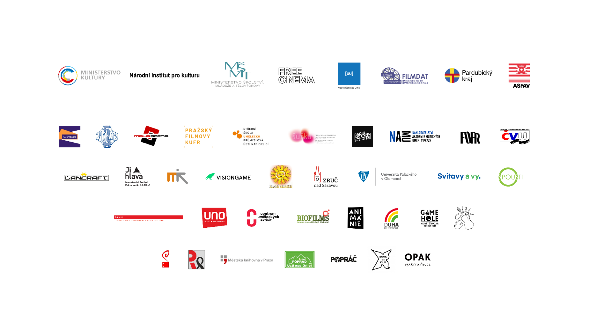 Děkujeme všem partnerům